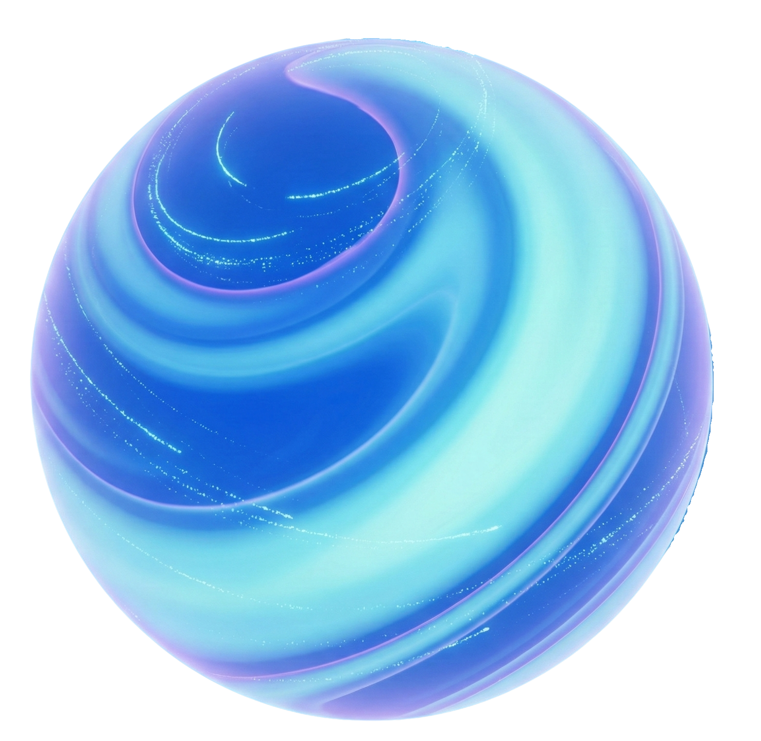 3D digital orb visual
